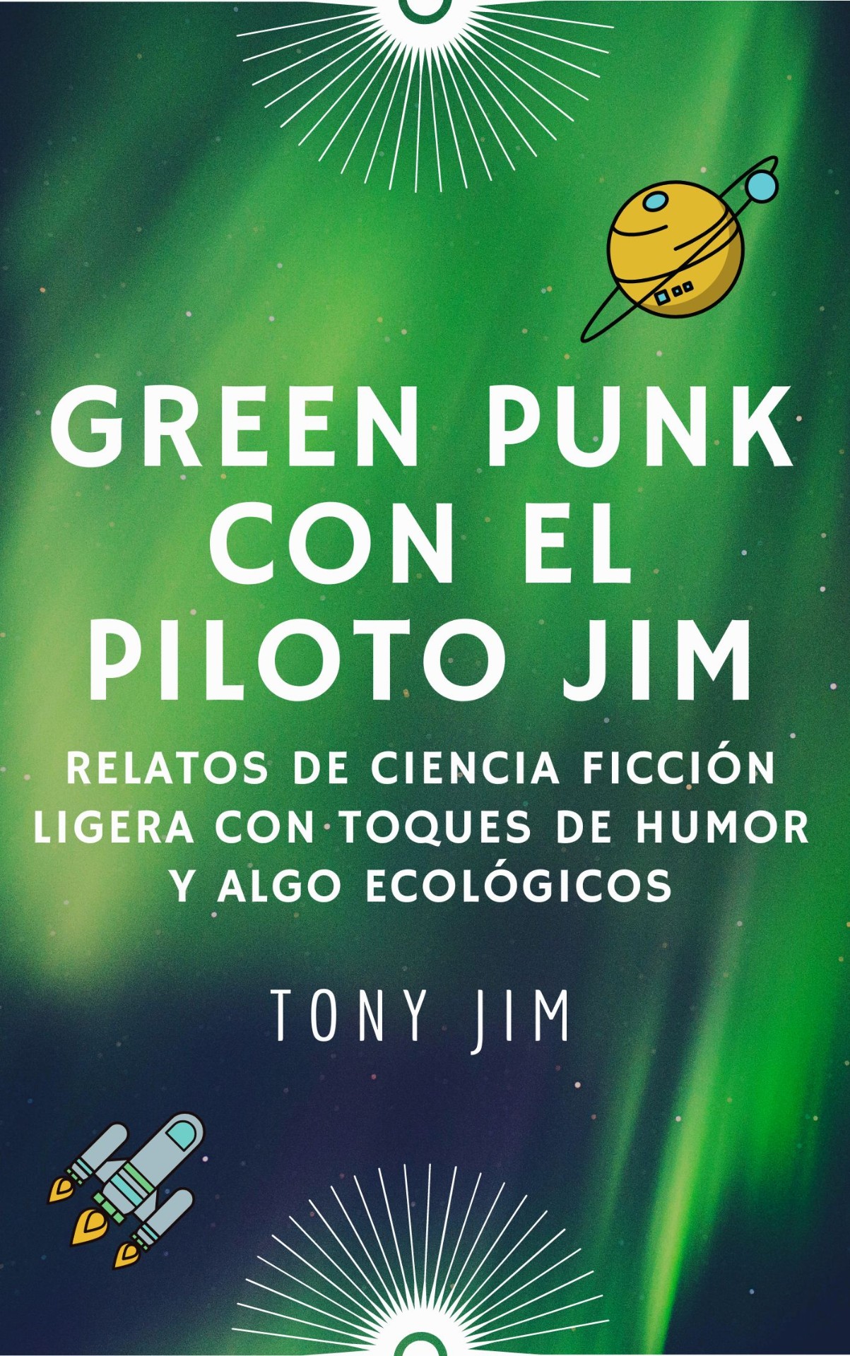 Portada de Greenpunk con el Piloto Jim
