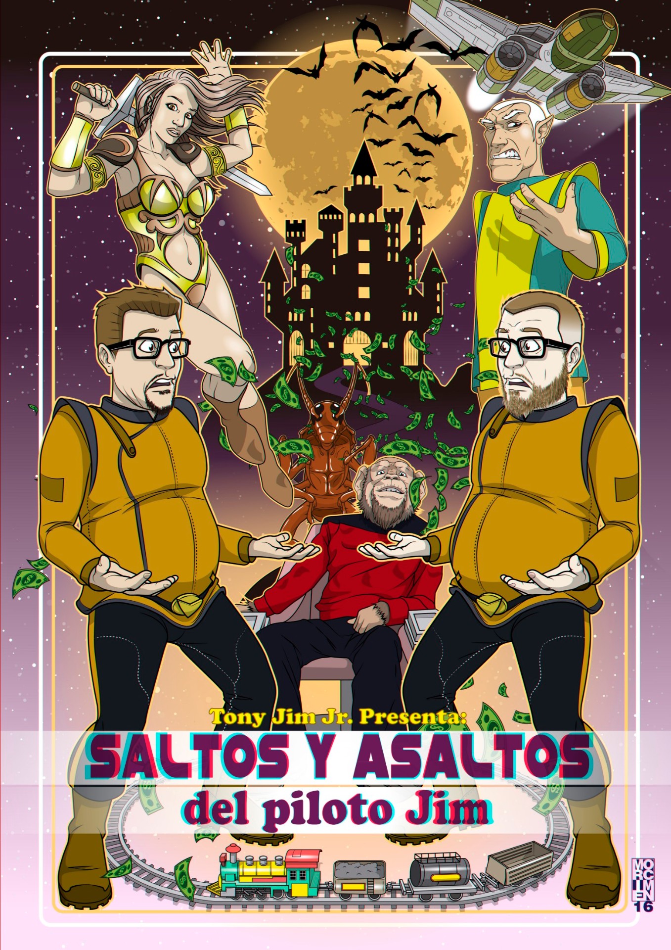 Portada de Saltos y Asaltos del Piloto Jim